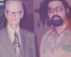 B.F. Skinner & M.A. Escotet B.F. Skinner and M.A. Escotet in Harvard 1980